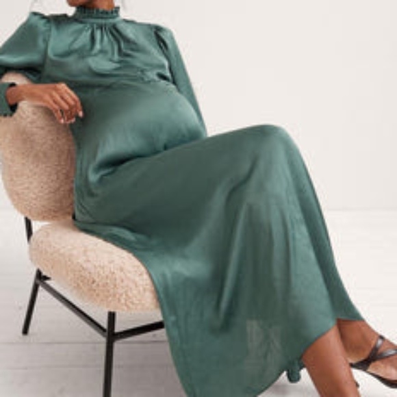 Hatch The Robin Dress, size 2, forest green - Picture 1 of 13